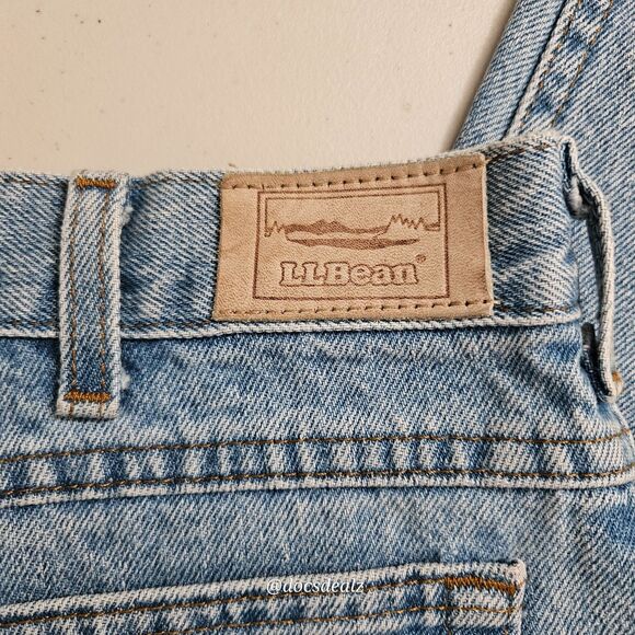 L.L. Bean Blue Jeans Men's 36 X 30 - Picture 5 of 6